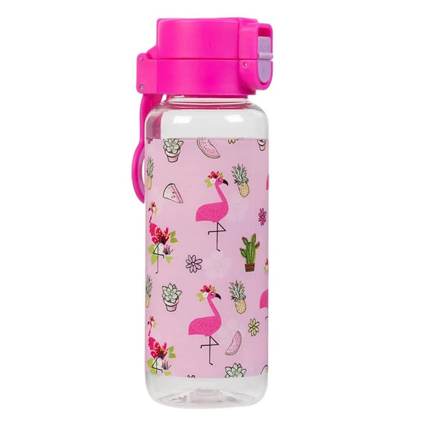 spencil fancy flamingo water bottle
