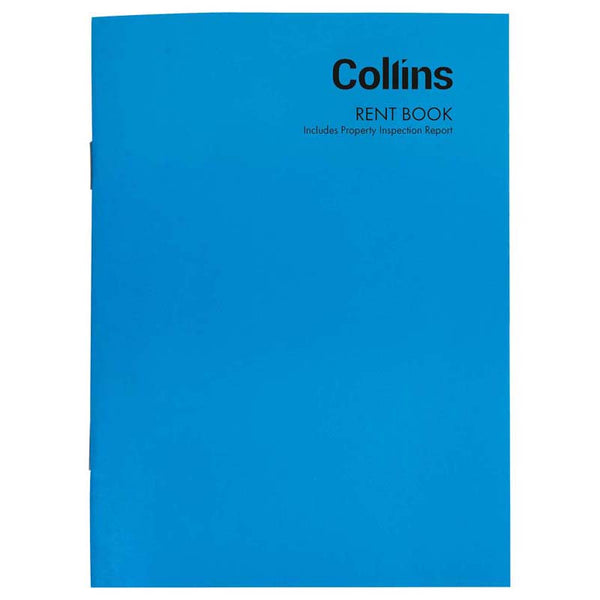collins rent book 12 leaf 60 gsm 102MM x 148MM