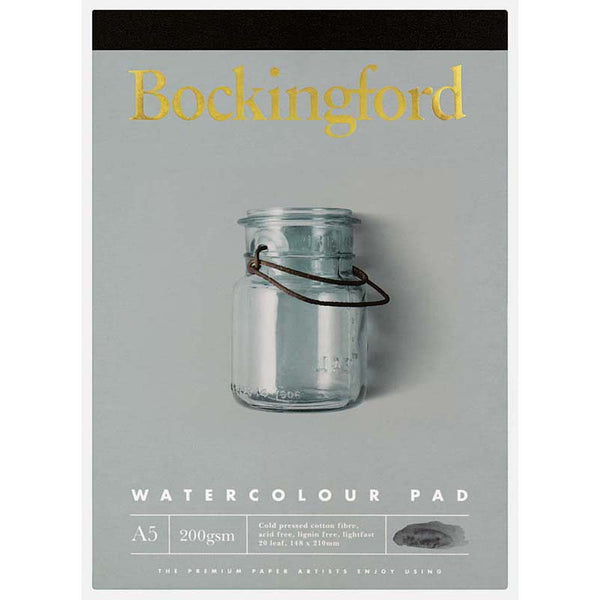 Bockingford Pad Watercolour 200gsm 20 Leaf#size_A5