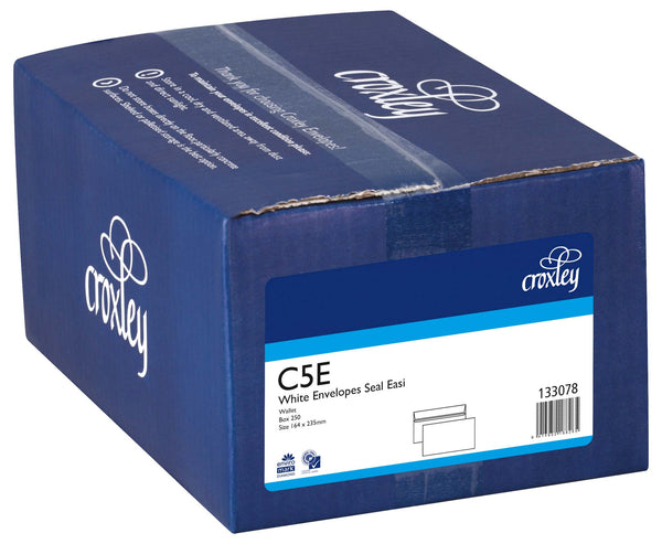 croxley envelope c5e seal easi wallet box 250