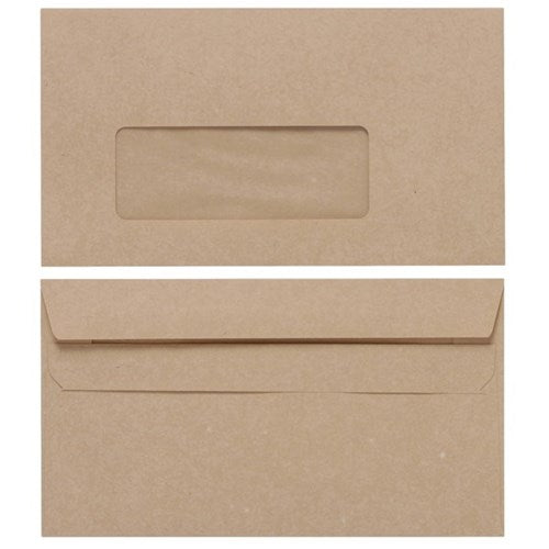 croxley envelope e13 manilla window seal easi box 500