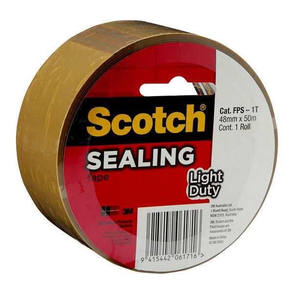 scotch sealing tape 3609 fps-1t 48mmx50m tan