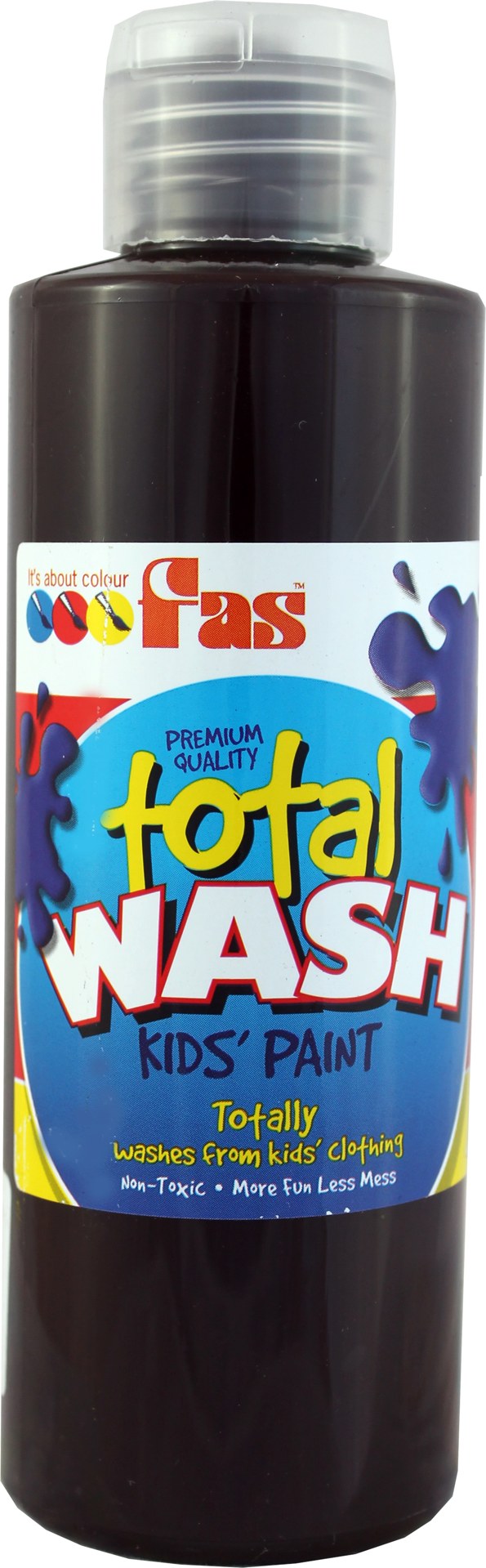 fas total wash kid's paint 250ml#colour_BLACK