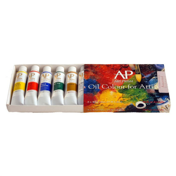 Art Spectrum Art Prism Paint Oil Colours Set 40ml#Pack Size_Pack of 6