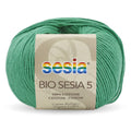 Sesia Bio 5 Organic Yarn 4ply#Colour_SAGE GREEN (2524)