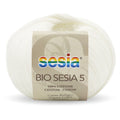 Sesia Bio 5 Organic Yarn 4ply#Colour_WHITE (910)