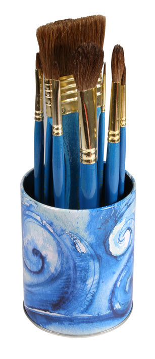 Daler Rowney Simply Watercolour Art Paint Brush Set Pot Of 10 Pieces
