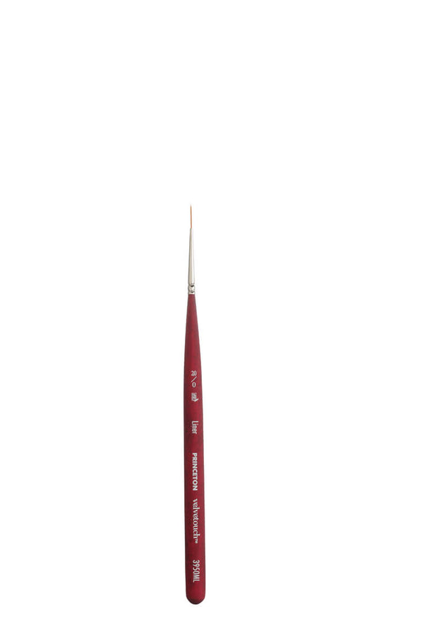 Princeton Velvetouch Synthetic Mini Liner Brush#Size_20/0