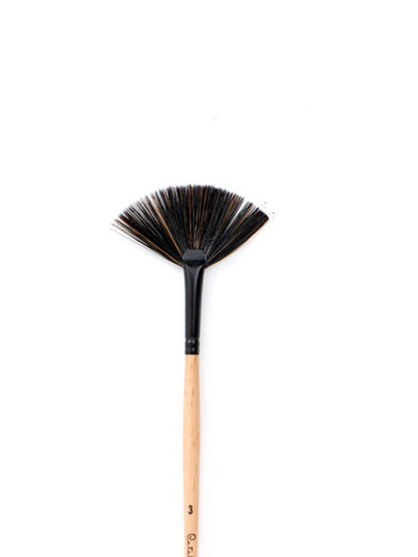 Princeton Catalyst Polytip Fan Synthetic Bristle Brushes#Size_3