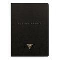 Clairefontaine Flying Spirit Sewn Notebook A5 Assorted#Colour_BLACK