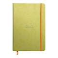 Clairefontaine Rhodiarama Hardcover Notebook A5 Blank#Colour_ANISE GREEN