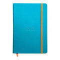 Clairefontaine Rhodiarama Hardcover Notebook A5 Blank#Colour_TURQUOISE