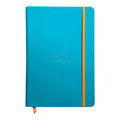 Clairefontaine Rhodiarama Hardcover Notebook A5 Lined#Colour_TURQUOISE