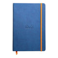 Clairefontaine Rhodiarama Hardcover Notebook A5 Lined#Colour_SAPPHIRE