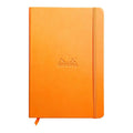 Clairefontaine Rhodiarama Hardcover Notebook A5 Lined#Colour_ORANGE