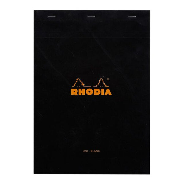 Rhodia Bloc Pad No. 18 A4 Blank#Colour_BLACK