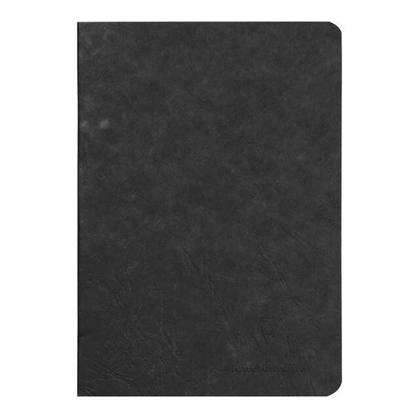 Clairefontaine Age Bag Notebook A5 Blank#Colour_BLACK