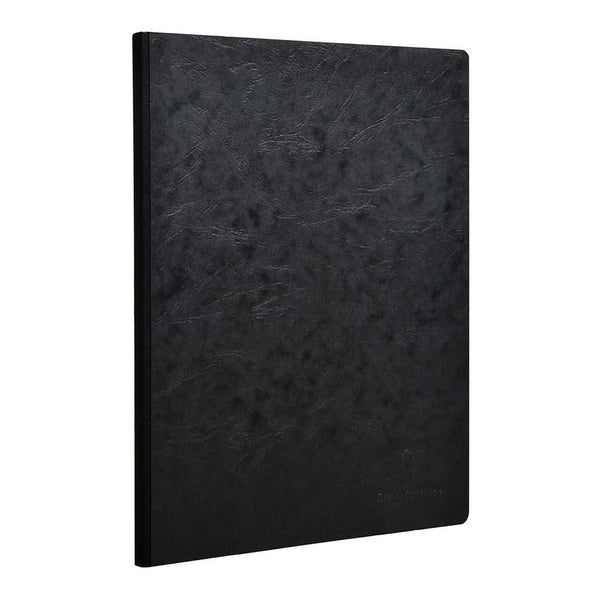 Clairefontaine Age Bag Clothbound Notebook A4 Blank#Colour_BLACK
