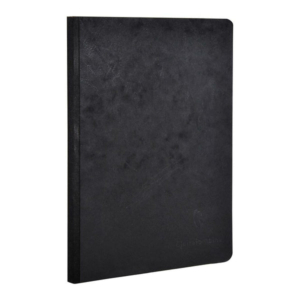 Clairefontaine Age Bag Clothbound Notebook A5 Blank#Colour_BLACK