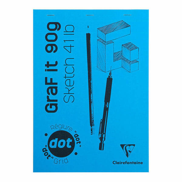 Clairefontaine Grafit Pad Dotted Pages Assorted Cover#Size_A4