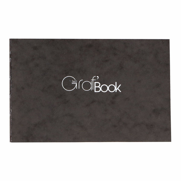 Clairefontaine Grafbook 360 Notebook Black#Size_11X17CM