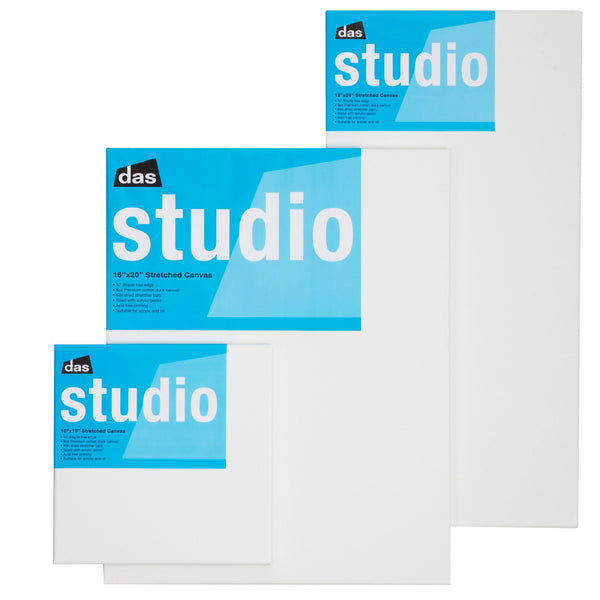 Das Studio 3/4 Art Canvas - Box Of 30#Dimensions_4X4 INCH