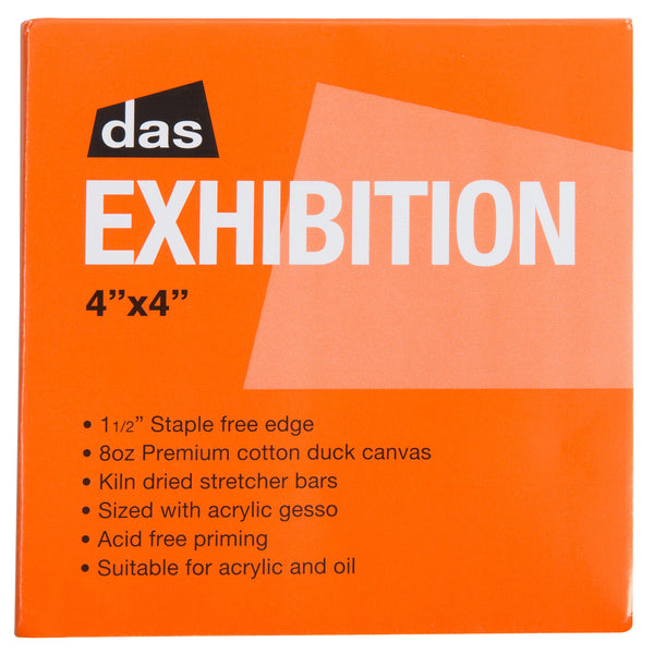 Das Exhibition 1.5 Art Canvas - Box Of 30#Dimensions_4X4 INCH