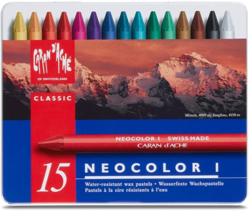 Caran D'ache Neocolor 1 Wax Oil Pack Of 15