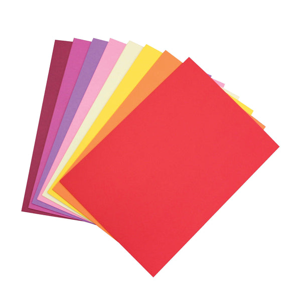 Colourful Days Colourboard 200gsm A4 210x297mm Assorted Pack Of 50