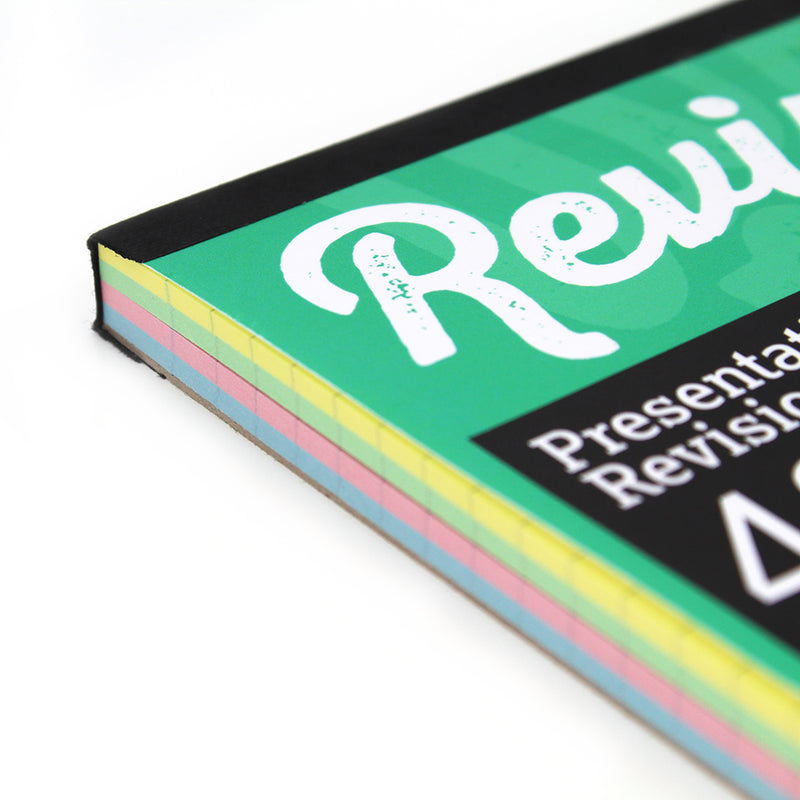 Luxpad Revision and Presentation Card Pad Ruled 6x4" Assorted Colours