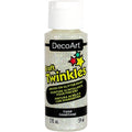 Decoart Craft Twinkles Glitter Craft Paint 59ml#Colour_Crystal