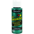 Decoart Craft Twinkles Glitter Craft Paint 59ml#Colour_Christmas Green