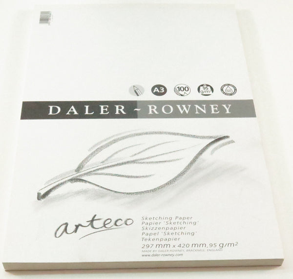 Daler Rowney Arteco 100 Sheet Pad A3