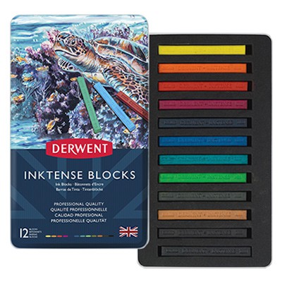 Derwent Inktense Blocks#Pack Size_PACK OF 12