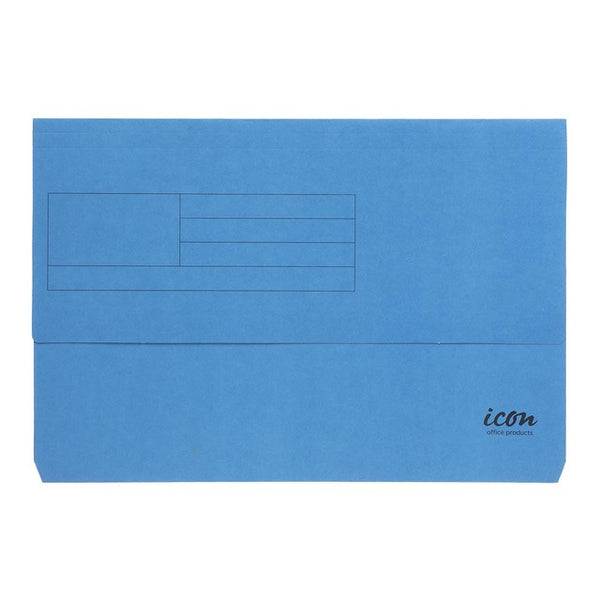 Icon Card Document Wallet Foolscap#Colour_BLUE