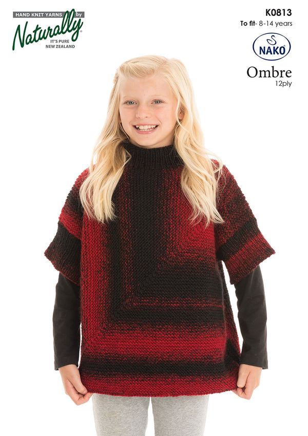 Naturally Pattern Leaflet Ombre 12ply Kids/Top