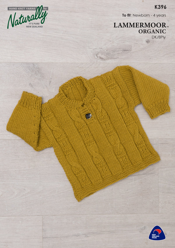 Naturally Pattern Leaflet Lammermoor Kids/Sweater