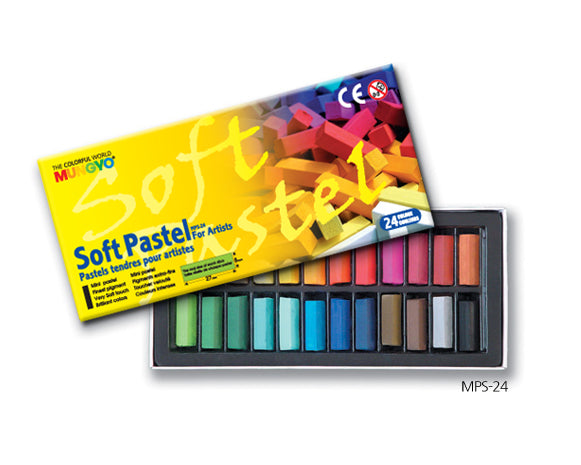 Mungyo Soft Pastels Mini Sets#Pack Size_PACK OF 24