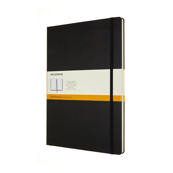 moleskine classic notebook a4 ruled black hard cover