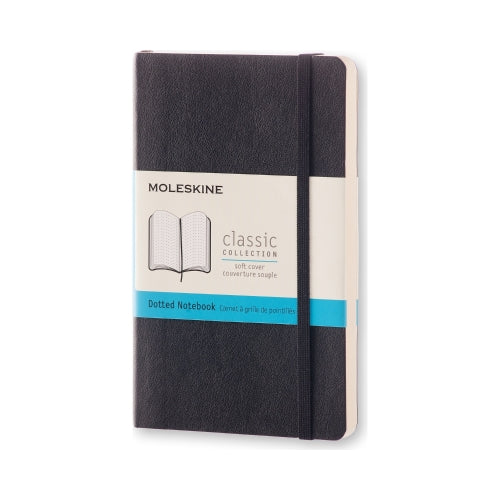 moleskine notebook pocket dot soft cover#Colour_BLACK