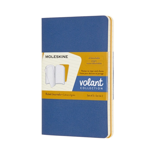 moleskine volant journals pocket ruled#Colour_BLUE/AMBER YELLOW