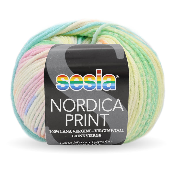 Sesia Nordica DK Print Yarn 8ply#Colour_BABY SOFT (4356)