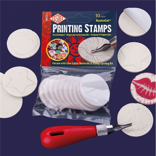 Essdee Printmaking Mastercut Printing Stamps Pack Of 10