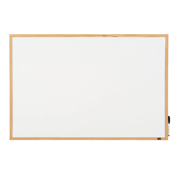 quartet whiteboard pine frame#Size_450X600MM