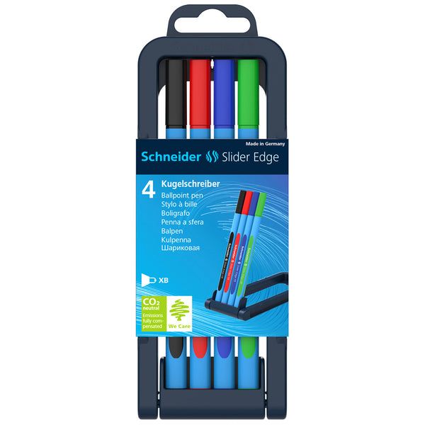 Schneider Ballpoint Pen Slider Edge XB Assorted Case#Pack Size_PACK OF 4