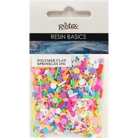Ribtex UV Resin Polymer Clay Sprinkles mix 20g