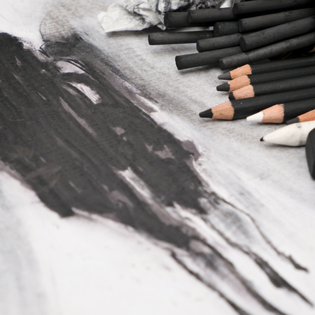 Charcoal Pencils & Pastels