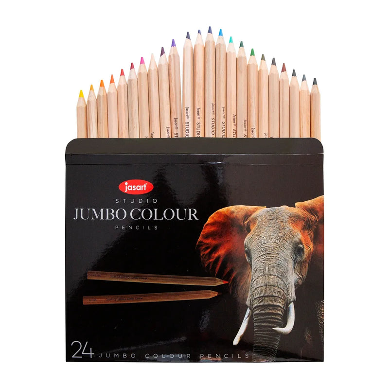 Jasart Studio Jumbo Colour Pencil Assorted