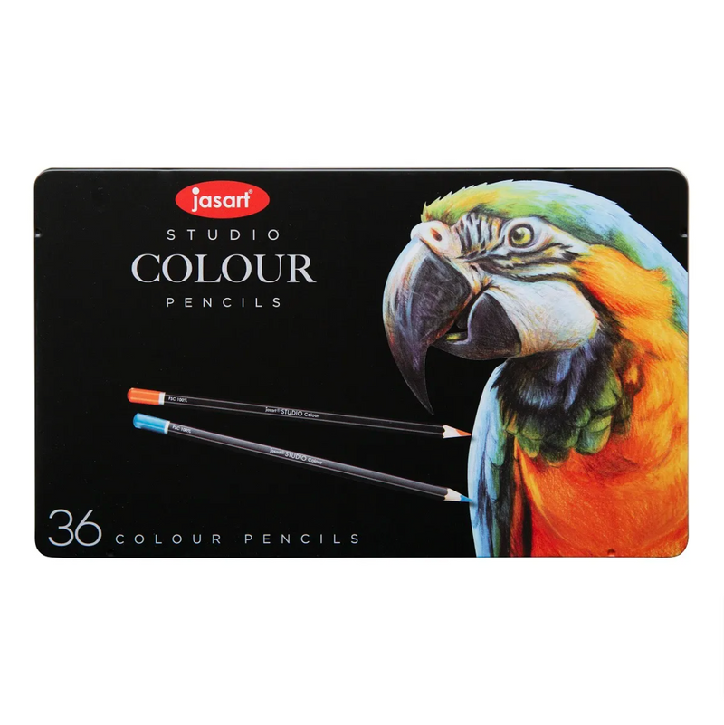 Jasart Studio Colour Pencil Tin