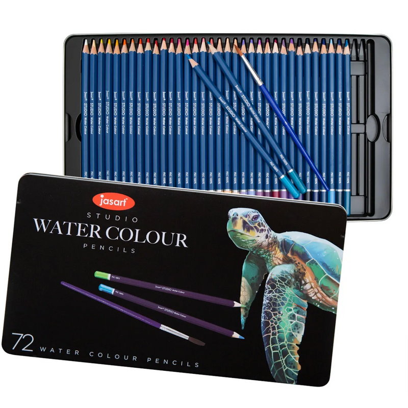 Jasart Studio Watercolour Pencil Tin